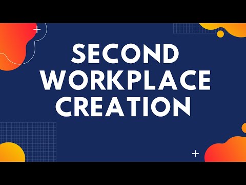 How to create second workplace by ASTER