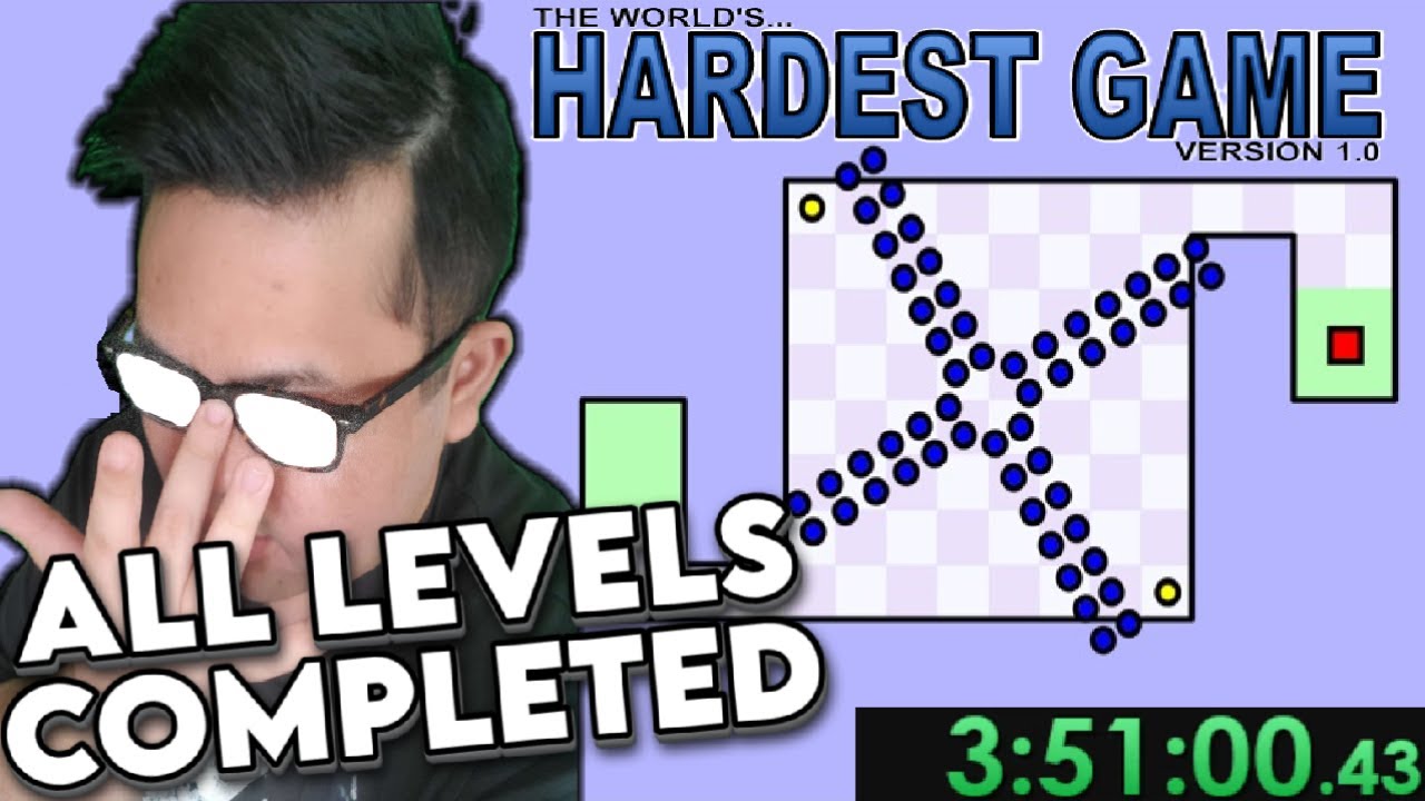 How I BEAT The World's Hardest Game - YouTube