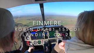 Finmere airfield visited in a Robin Aircraft DR401