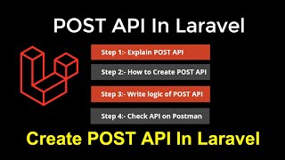 How To Create POST API In Laravel 8 Step By Step In Hindi | Laravel API