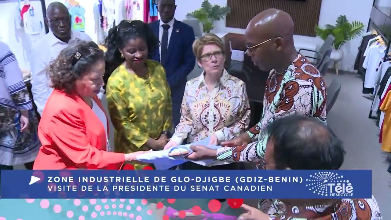 ZONE INDUSTRIELLE DE GLO-DJIGBE (GDIZ-BENIN) : VISITE DE LA PRESIDENTE DU SENAT CANADIEN