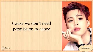 BTS 'PERMISSION TO DANCE' EASY LYRICS