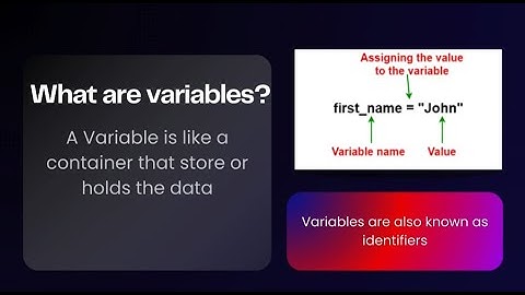 Master Python Variables: The Beginner’s Guide! | What Are Variables & How to Use Them?