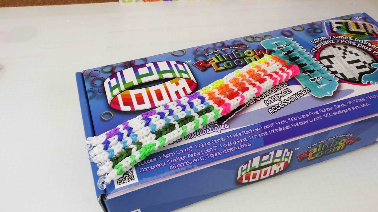 Alpha Loom Armband | Klassisches Alpha Armband - wie auf der Verpackung ...