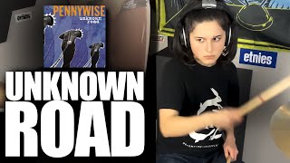 Pennywise - The Unknown Road (drum cover by Sarahlynnja)