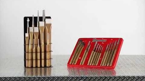 Klutch Punch & Chisel Set - 16-Pc.