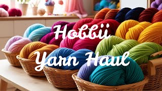 Hobbii Black Friday Yarn Haul
