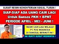 Surat Resmi Turun❗ PKH - BPNT PERIODE APRIL MEI JUNI CAIR DOBEL LEWAT KANTOR POS DI TANGGAL INI