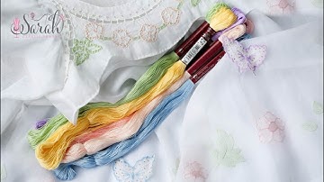 everything you need to know: dmc floche embroidery