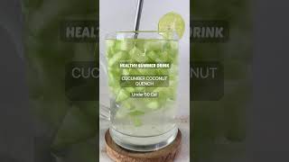 #Shorts With Food Darzee | Coconut Cucumber Cooler | Healthy Summer Drinks screenshot 5