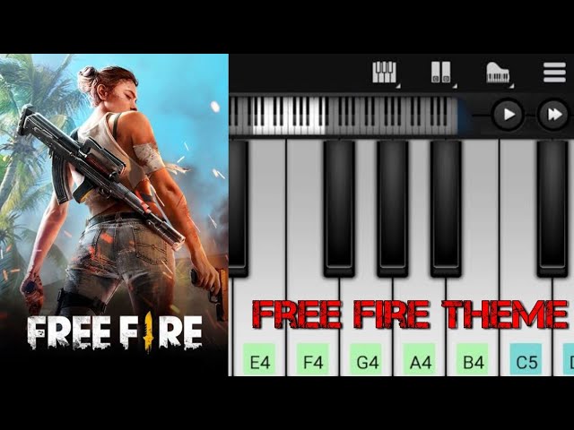 🔥FREE FIRE - (PERFECT PIANO) Soundtrack🔥 