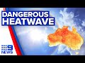 Heatwave conditions hit parts of Australia | 9 News Australia