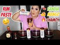 HOW TO MAKE RIM PASTE *3 FLAVORS* WITH LESS THAN $20 DLLS!! | *SANDIA*MANGO*CHAMOY*