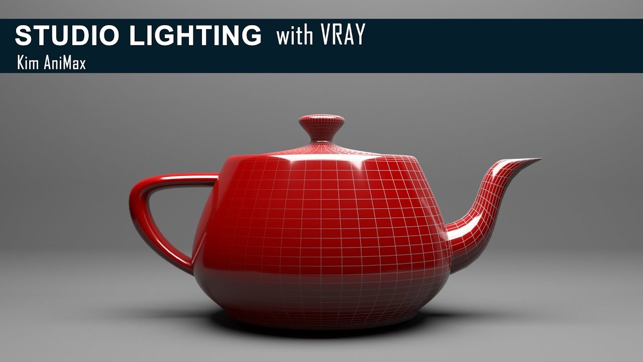 Studio Lighting in Vray - 3Ds Max Tutorial - YouTube