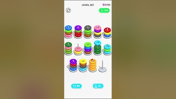 Color Hoop Stack - level 267