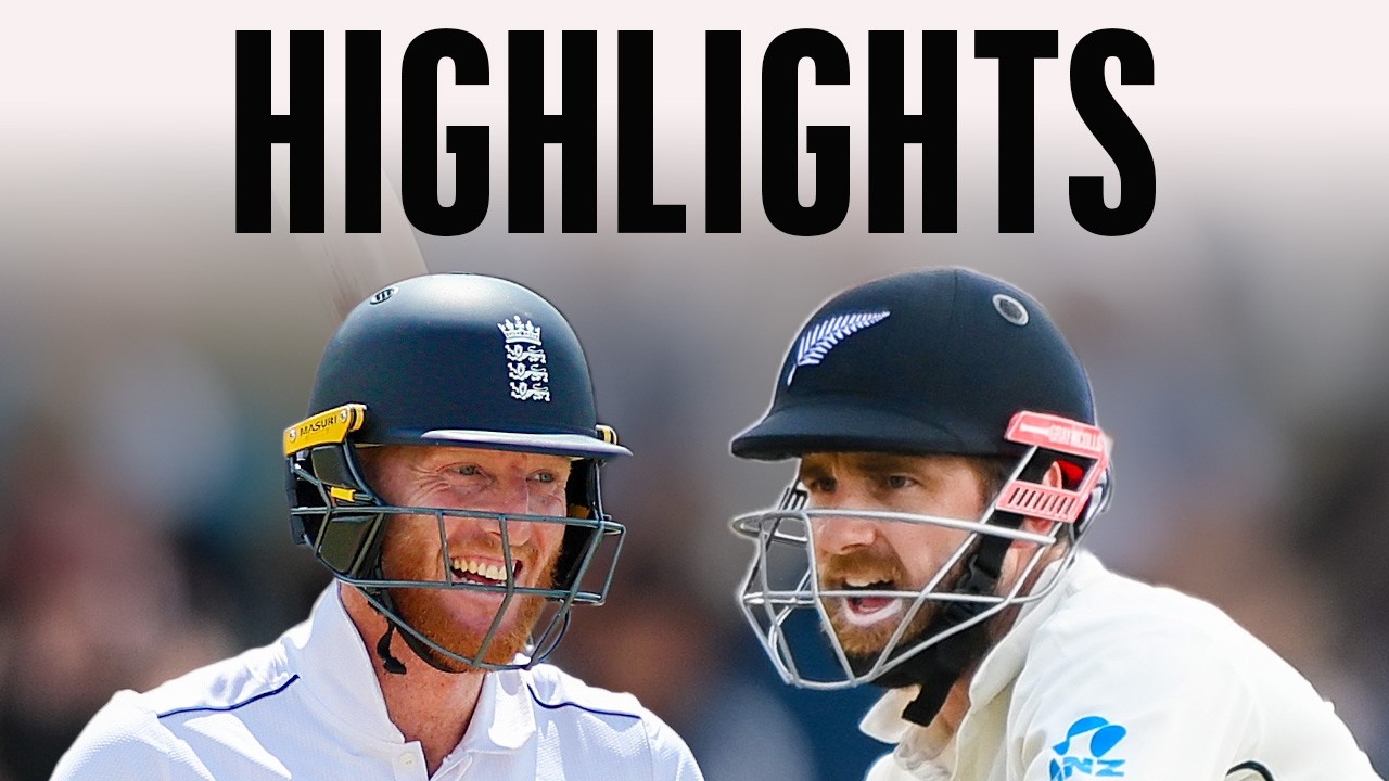 New Zealand v England Test Highlights