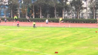 20140224 D2 Inter-school Athletic Competition A Grade Boys 4X100m Relay Heat 1