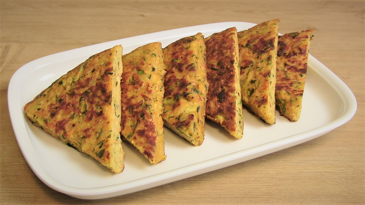 Zucchini Bratlinge-Zucchini Bratlinge die ganz einfache und schnelle brat Methode-Zucchini Bratling