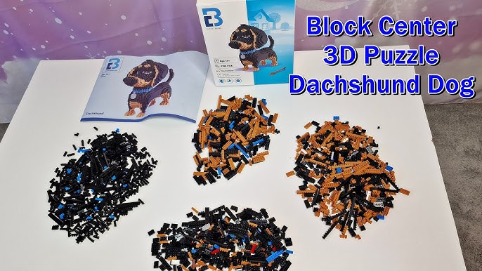 Block Center Kit de Construção Gato 3D com 1390 Peças - Blumenau