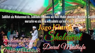 WES WAYAH ISUK JAGONE KLUROK Lirik SHOLAWAT DARUL MUSTHOFA MALANG, LAMBANG KUNING 2020, Yjv