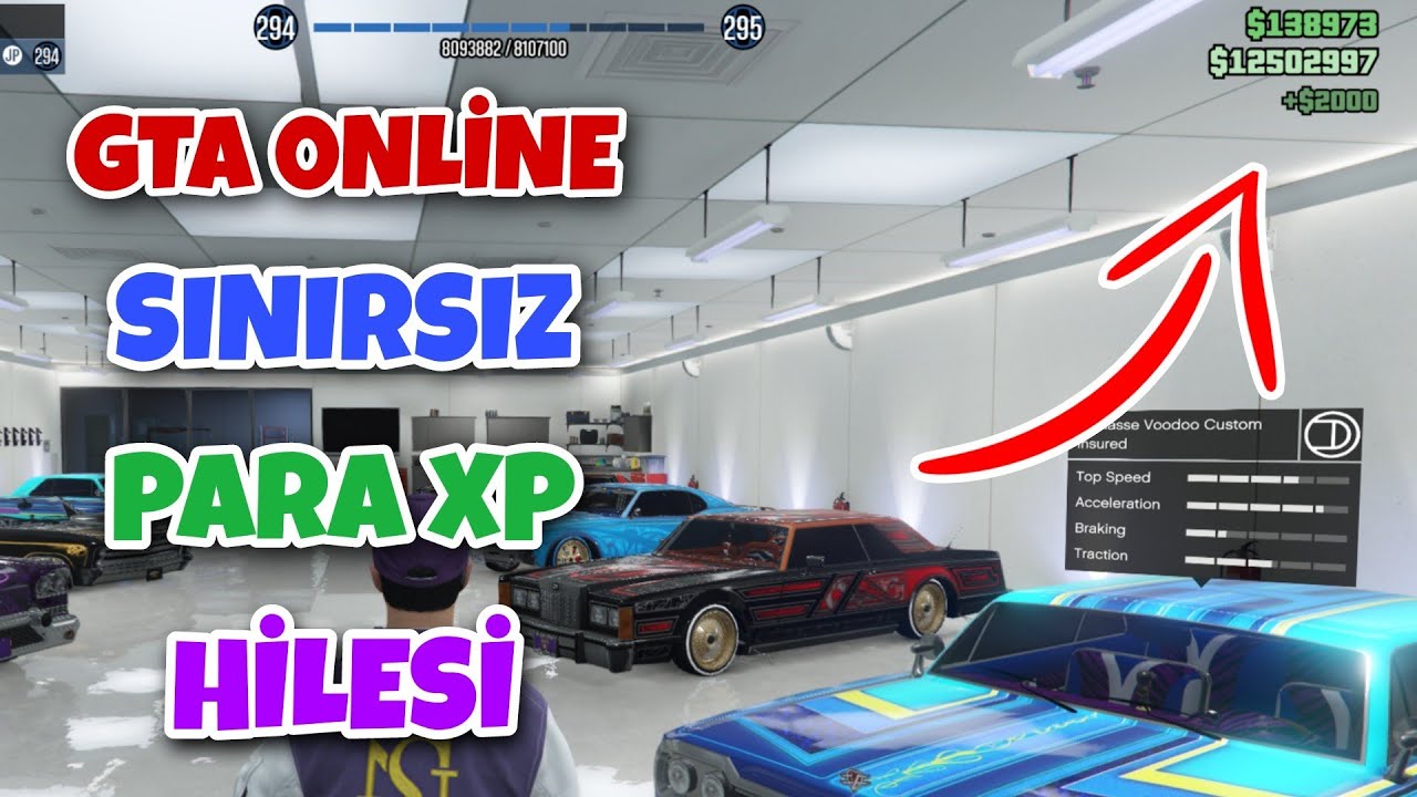 GTA 5 Online S N Rs Z Para Level Hilesi 100 M LYON YouTube 