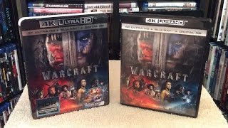 Warcraft 4K UltraHD BLU RAY UNBOXING and Review