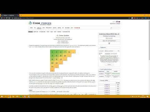 Codeforces Round #645 (Div. 2) - C. Celex Update - Video Tutorial