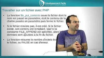 Comment créer, lire et écrire un fichier texte en php