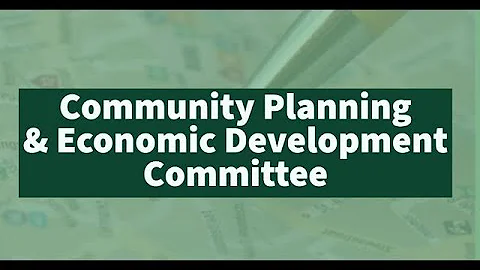 Community Planning and Economic Development Committee Special Virtual Meeting of December 20, 2023