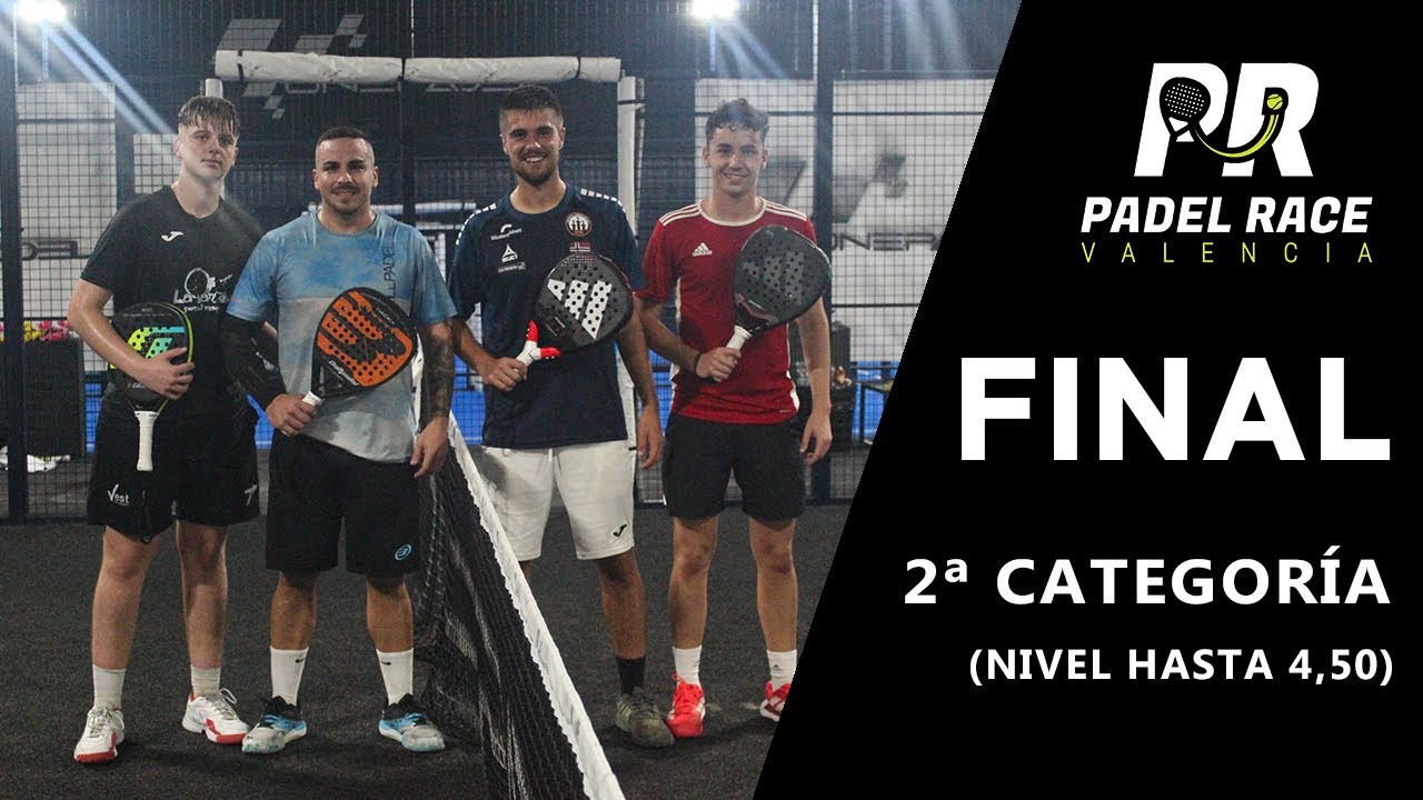 Final Torneo Padel Race 2ª Categoría  18/10/2025 Xema/P.Espinosa VS Nil/Xavi
