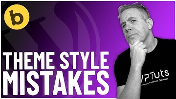 Maakt u deze fout met het thema Bricks?