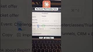 The Event That Creates Sales