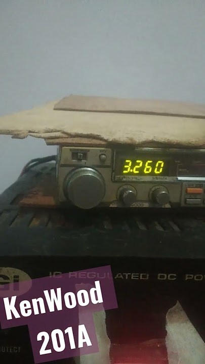 Radio Jadul KenWood lawas - Radio KenWood TM 201A
