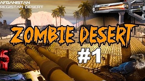 ZOMBIES in the Desert with some AMAZING Weapons!▐ Call of Duty World at War Custom Zombies Map/Mod