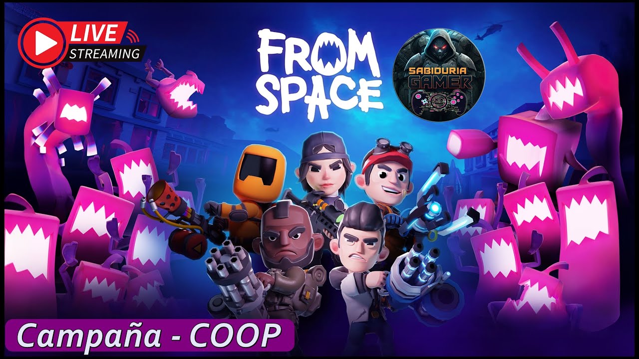 FROM SPACE / Jugar con amigos a esta campaña coop!