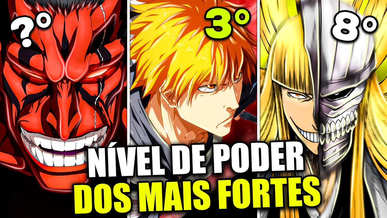 Os 10 personagens mais fortes de Bleach