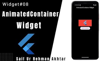 Flutter Animated Container Widget Explained (Urdu/Hindi)