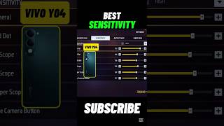 Vivo Y04 Free Fire Sensitivity Settings || Free Fire Sensitivity Settings || FF Sensitivity Setting