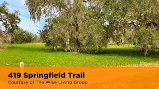 419 Springfield Trail video tour