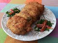 LIBRITOS de LOMO RELLENOS de VERDURA y acompañados con TOMATE GRATINADO 🍅🍅 ¡¡RICOS, RICOS!! 😋😋😋