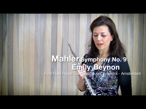 Mahler Symphony No. 9 - flute solo with Emily Beynon