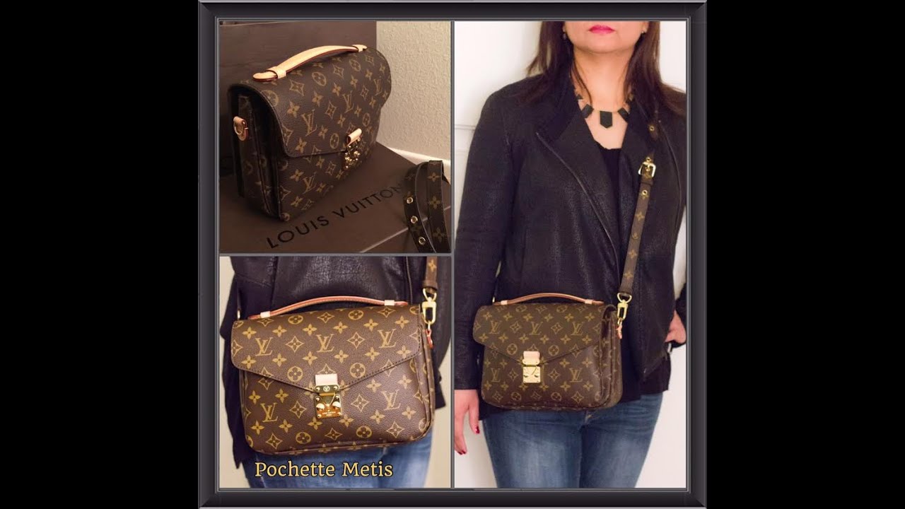 Louis Vuitton Pochette Metis and Chanel earring Unboxing (Re-upload) - YouTube
