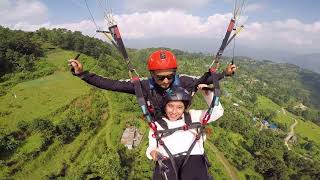 Paragliding Acrobatics Pokhara,Nepal