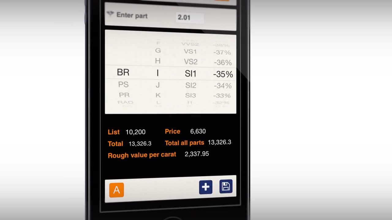 EZrough Diamonds app