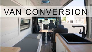 VAN TOUR | Open and Airy Off-Road Family Van | Truckee 170 Floor Plan
