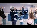 Echauffement vocal en maternelle et en élémentaire