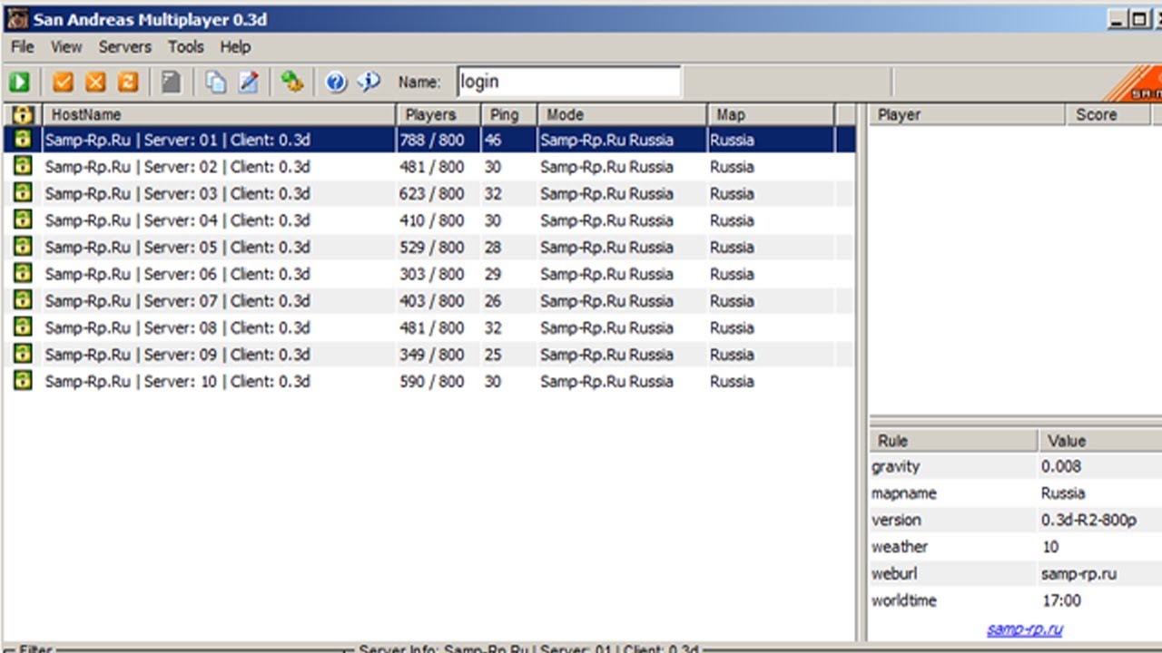 Ip рп серверов. Самп клиент. Сервера самп РП В клиенте. ГТА Сан андреас мультиплеер.
