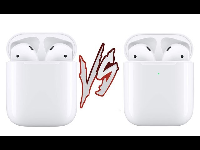 Apple Airpods 2 VS Apple Airpods 2 with Wireless Charging Case - Comparison  Test - YouTube