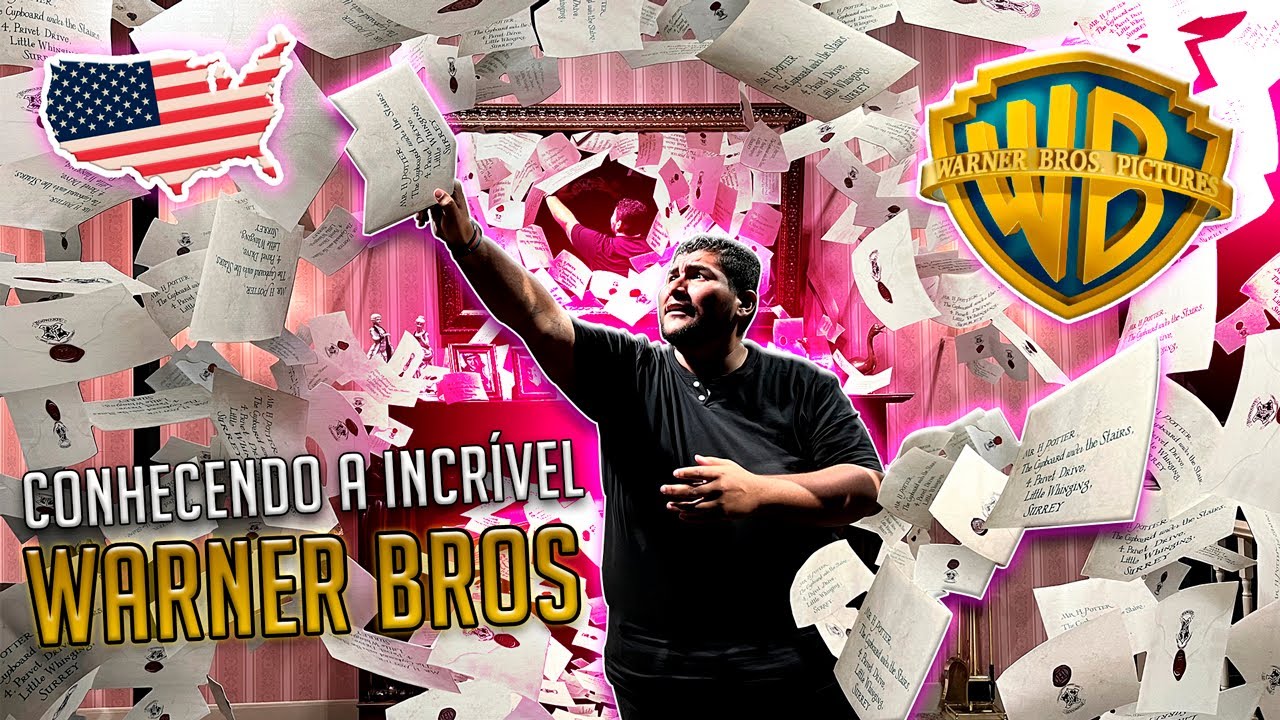 CONHECENDO OS ESTÚDIOS DA WARNER BROS EM LOS ANGELES