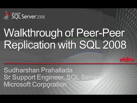 Replication with SQL Server 2008